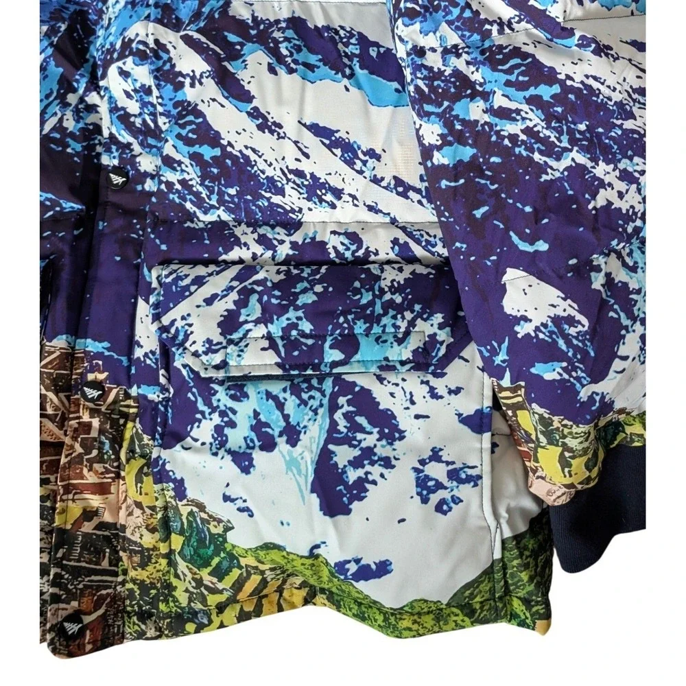 Paper Planes Puffer Coat Men‎ 2X Oversized Streetwear Skater